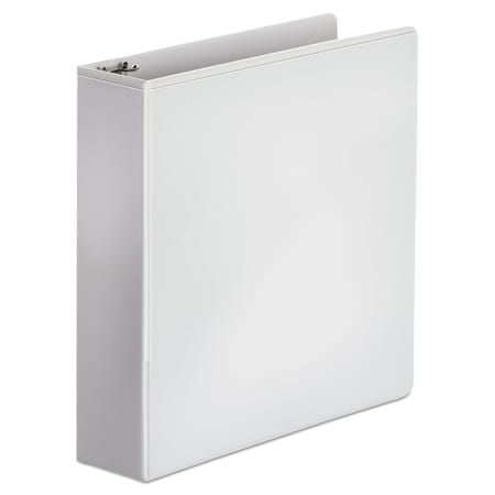 Office Impressions Economy Round Ring View Binder, 3 Rings, 2" Capacity, 11 x 8.5, White OFF-82235
